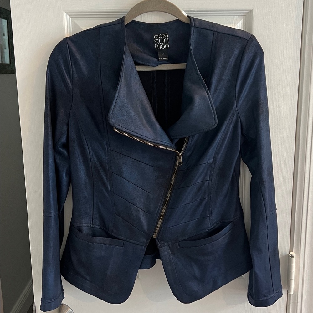 Clara Sunwoo Midnight Blue Jacket